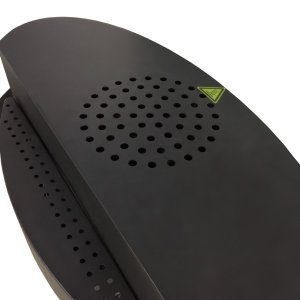 Напольный биокамин с защитным стеклом Elegant BioFire