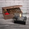 Подарочный набор SteelHeat PREMIUM BOX ALBA черный + деревянная коробка + стартовый комплект фото 1