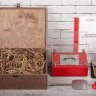 Подарочный набор SteelHeat PREMIUM BOX ALBA Красный + деревянная коробка + стартовый комплект фото 2