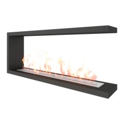 Биокамин торцевой SteelHeat Leader 1200