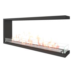 Биокамин торцевой SteelHeat Leader 1300