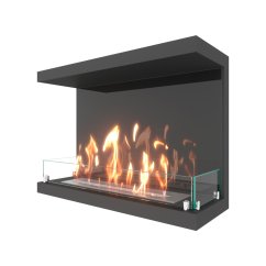 Биокамин фронтальный SteelHeat Leader 800