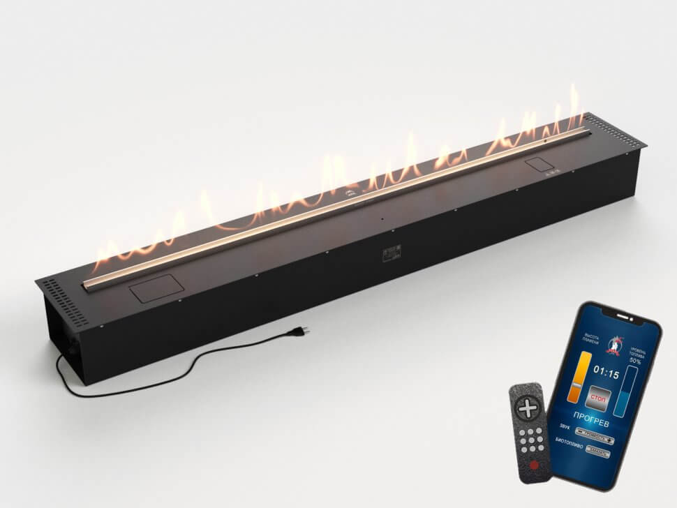 Автоматический биокамин Lux Fire Smart Flame 1900 RC