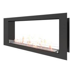 Биокамин сквозной SteelHeat LONG 1400