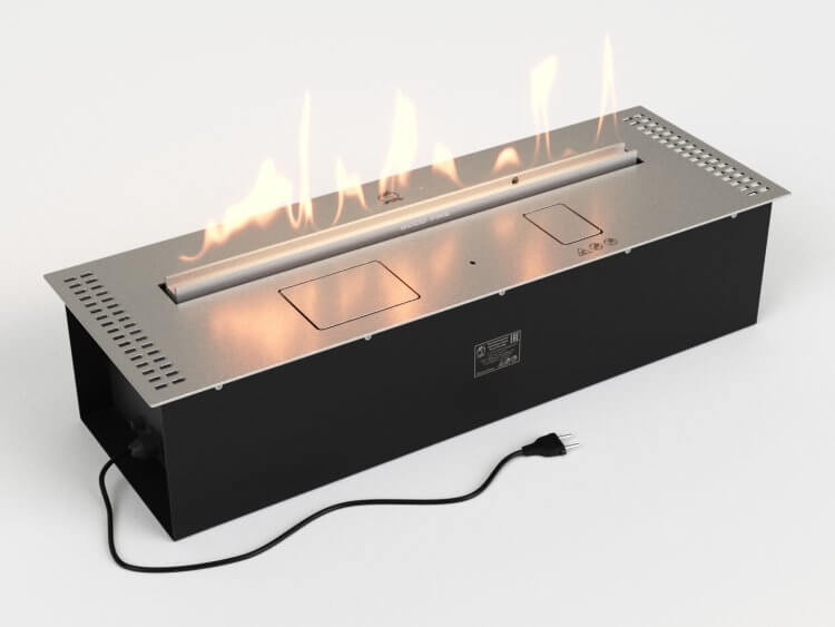 Автоматический биокамин Lux Fire Smart Flame 800 INOX