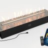 Автоматический биокамин Lux Fire Smart Flame 1200 RC INOX фото 1
