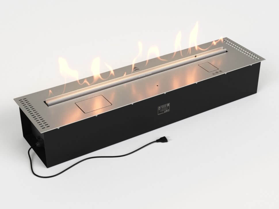 Автоматический биокамин Lux Fire Smart Flame 1100 INOX