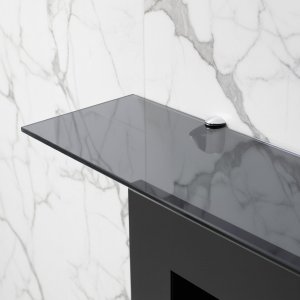 Стеклянная полка для биокамина Gray  1800