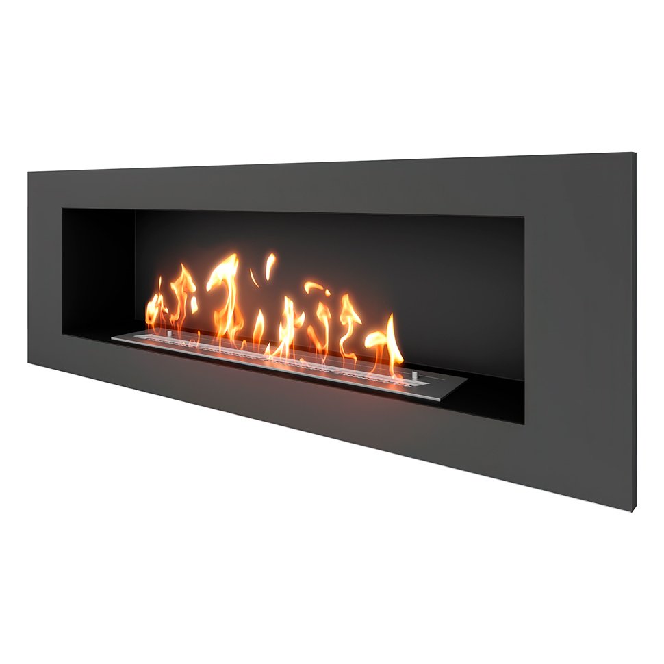 Биокамин встраиваемый SteelHeat LONG 1200 Small Биокамин встраиваемый SteelHeat LONG 1200 Small