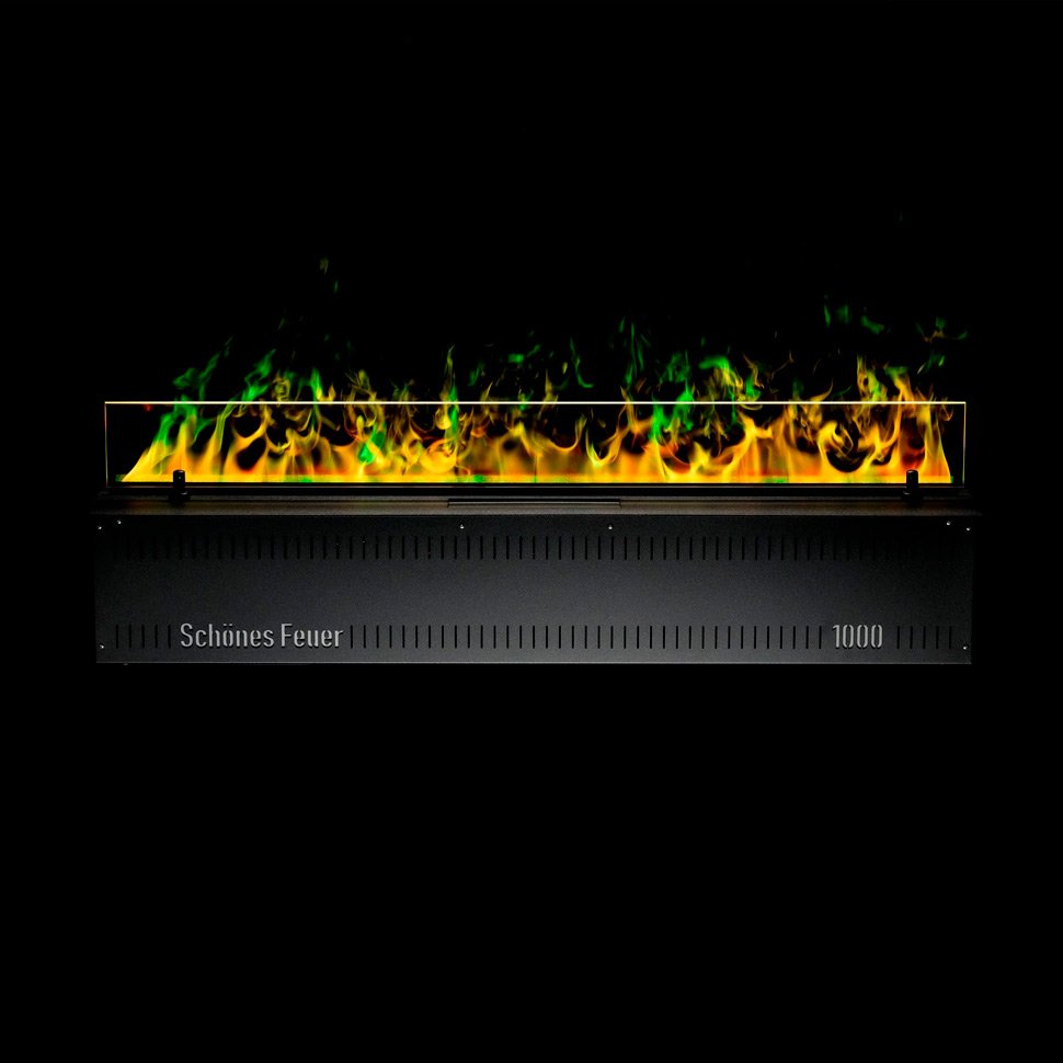 Электрический паровой камин Schones Feuer 3D Hot Line 1000 черный