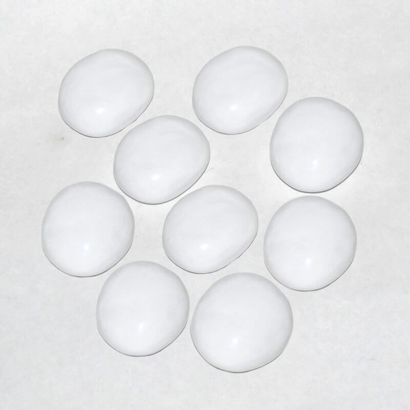 Декоративные керамические камни SLKamin белые 14 шт