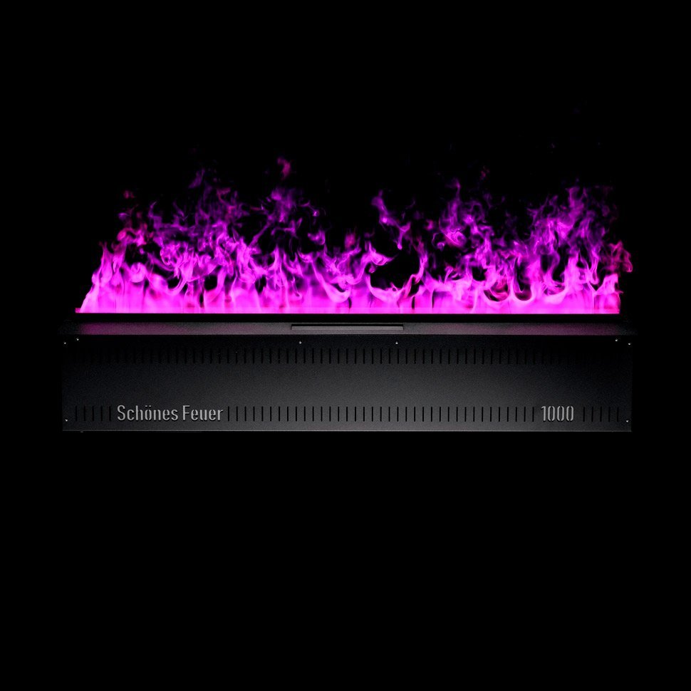 Электрический паровой камин Schones Feuer 3D Hot Line 600 PRO черный