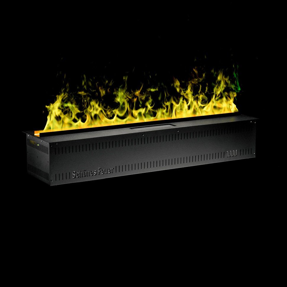 Электрический паровой камин Schones Feuer 3D Hot Line 600 PRO черный